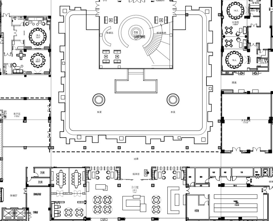 Hotel floor plan reviewed by Goho